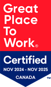 Great Place to Work Badge - 2024–2025
